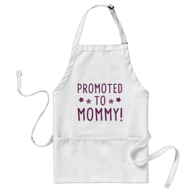 Promoted To Mummy! Standard Apron (Front)