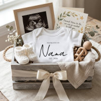 Promoted To Nana Sweet EST Year Announcement