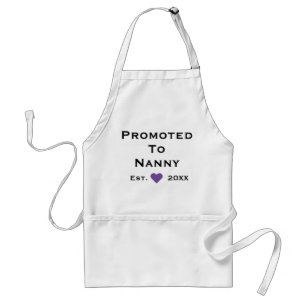 Promoted To Nanny Standard Apron