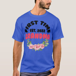 Promoted To New Grandma Mimi First Time Grandma E T-Shirt