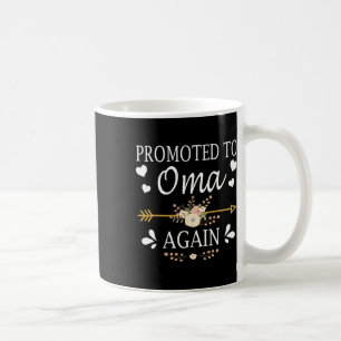 Promoted To Oma Again Shirt Mothers Day Gifts Coffee Mug
