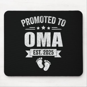 Promoted To Oma Est 2025 Mothers Day First Time Ne Mouse Mat