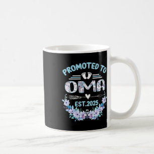 Promoted To Oma Est 2025 Mothers Day New Oma  Coffee Mug