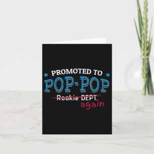 Promoted To P-p Again Shirt. Grandpa P P Funny  Card