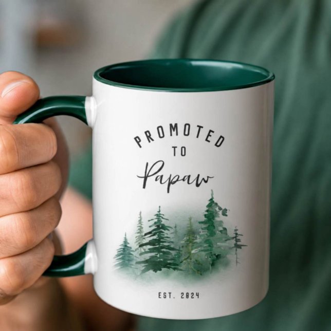Promoted To Papaw Year Est. Mug (Creator Uploaded)