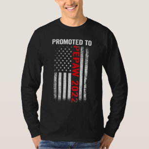 Promoted To Pepaw 2022 Father's Day Patriotic Usa T-Shirt
