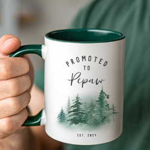 Promoted To Pepaw Year Est. Mug