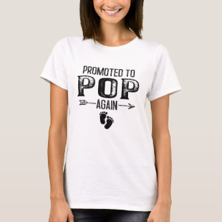 Promoted To Pop Again Vintage Father's Day For Dad T-Shirt