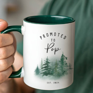 Promoted To Pop Year Est. Mug