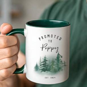 Promoted To Poppy Year Est. Mug