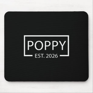 Promoted To Ppy Est 2026 Baby Announcement Cket Mouse Mat