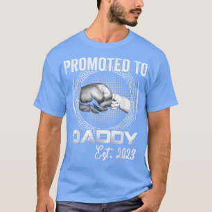 Promoted to Soon Est 2023 Funny Pregnancy Announce T-Shirt