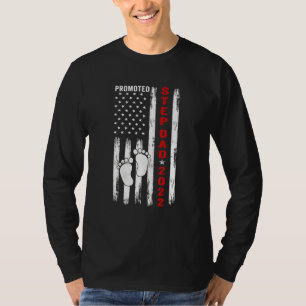 Promoted To Step Dad 2022 For First Time Fathers N T-Shirt