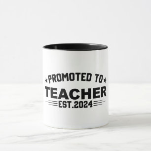 Promoted To Teacher Est.2024 Mug