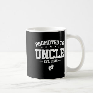 Promoted To Uncle 2026 Soon To Be Uncle Fathers Da Coffee Mug