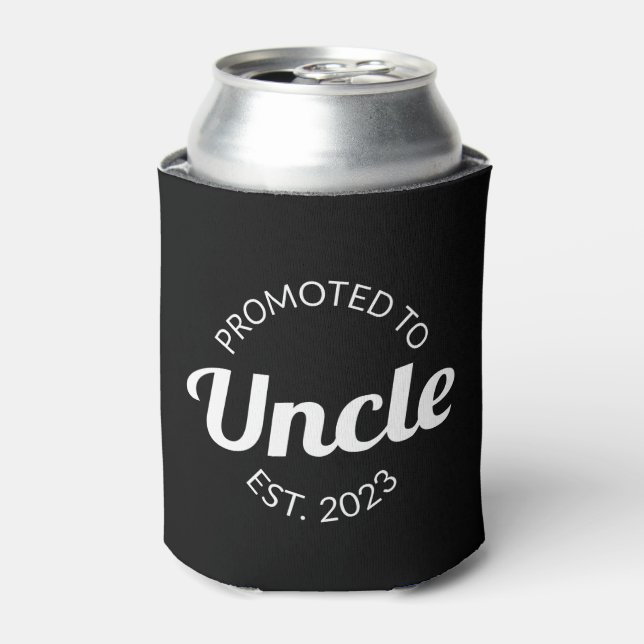 Promoted To Uncle Est. 2023 I Can Cooler (Can Front)