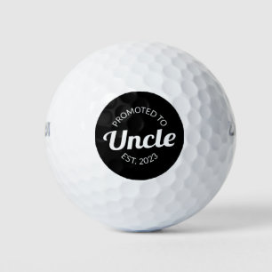 Promoted To Uncle Est. 2023 I Golf Balls