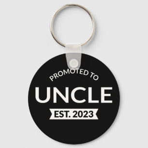 Promoted To Uncle Est. 2023 II Key Ring