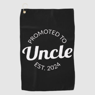 Promoted To Uncle Est. 2024 I Golf Towel