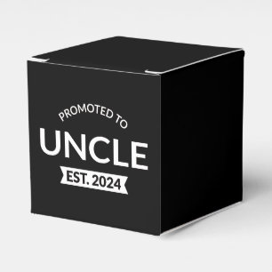 Promoted To Uncle Est. 2024 II Favour Box
