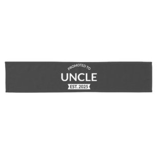 Promoted To Uncle Est. 2025 II Short Table Runner