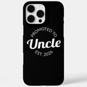 Promoted To Uncle Est. 2026 I iPhone 16 Pro Max Case