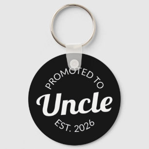 Promoted To Uncle Est. 2026 I Key Ring