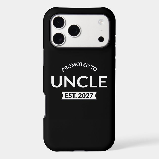 Promoted To Uncle Est 2027 New Uncle II (Back)