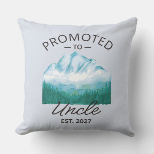 Promoted To Uncle Est 2027 New Uncle VI Cushion