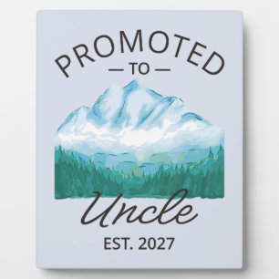Promoted To Uncle Est 2027 New Uncle VI Plaque