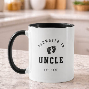 Promoted to Uncle Mug New Uncle Gift
