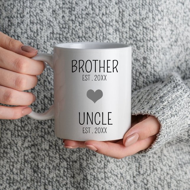 Promoted To Uncle Present For First Time New Uncle Coffee Mug (Creator Uploaded)