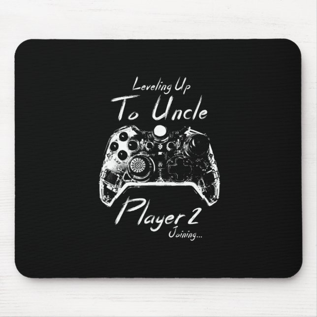 Promoted Uncle Est. Soon To Be Uncle  Mouse Mat (Front)
