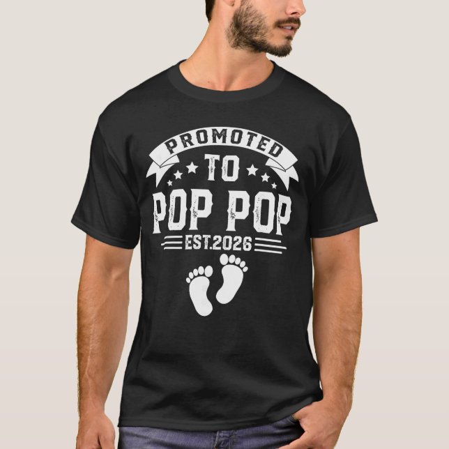 Promotedo Pop pop est 2026 Soono Be Pop pop 2026 f T-Shirt (Front)