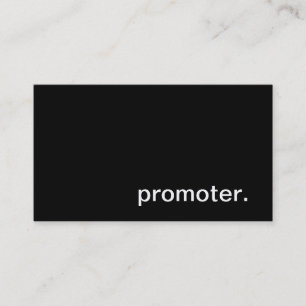 Promoter Business Card