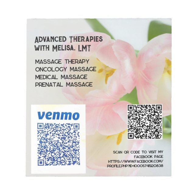 Promoting Advanced Therapies with Melisa  Notepad (Front)