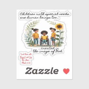 Promoting Children with Special Needs Sticker