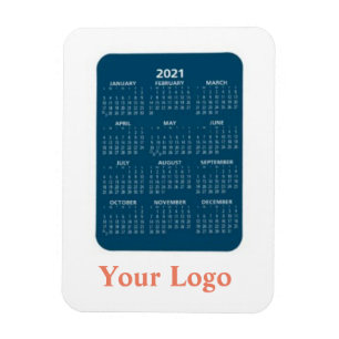 Promotional 2021 Magnet Calendar