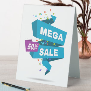 Promotional 50% off Mega Sale