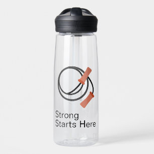 Promotional Beginner Fitness - Strong Starts Here Water Bottle