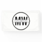 Promotional Black And White Business Monogram Logo