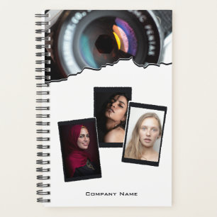 Promotional Black White Photo Collage Photographer Planner
