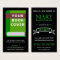 Promotional Book Cover Author Business Card