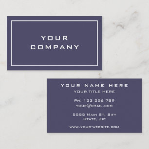 Promotional Business Card Template Your Own Design