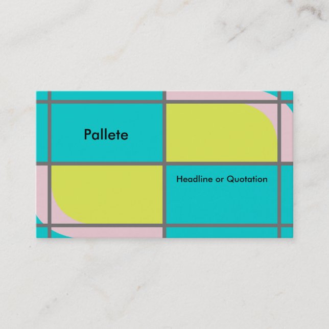 Promotional Business Cards (Front)