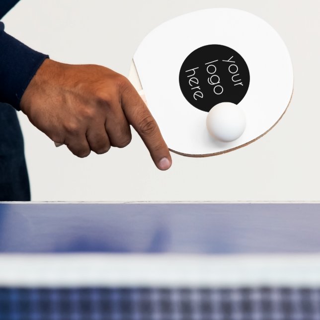 Promotional Business Company Logo Table Tennis Ping Pong Paddle (Insitu)