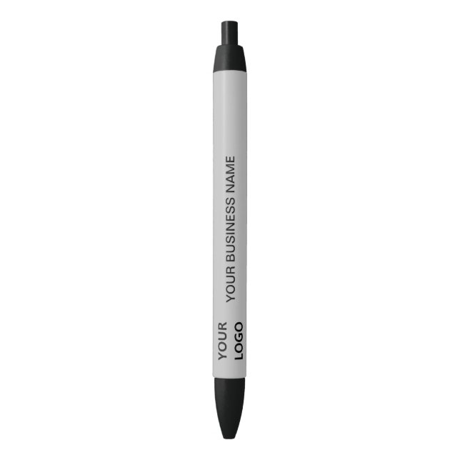 Promotional Business Pen Your Name and Logo (Front Vertical)