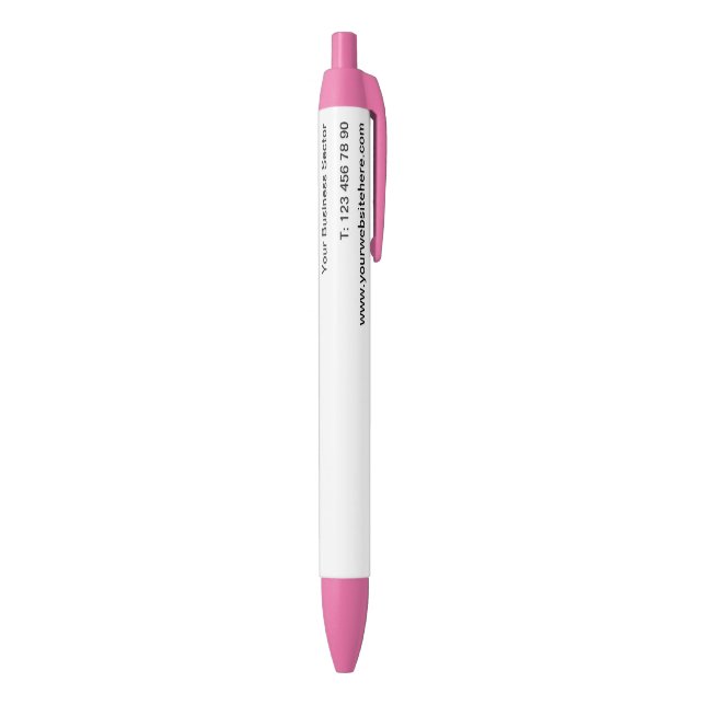 Promotional Business Pen Your Name Website Info (Bottom (Vertical))
