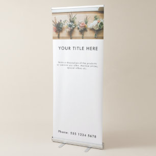 Promotional Business Photo Banner & Text