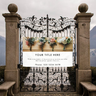 Promotional Business Photo Banner & Text